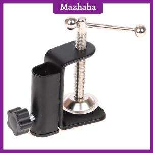 Mazhaha Cantilever Bracket Clamp Holder Desk Lamp Clip Fittings Base Hose for Mic Stand