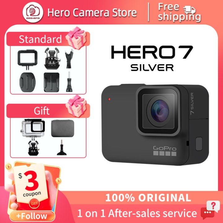 Gopro Hero Silver Motion Camera 4K30 Frame HD Anti Shake Wifi