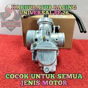 KARBURATOR RACING ASLI ORIGINAL KEIHIN PE 26 COCOK UNTUK SEMUA JENIS MOTOR VENTURI 26 MM KARBU CARBU CARBURATOR KARBULATOR KALBURATOR KABULATOR KABURATOR KALBULATOR MANTAP