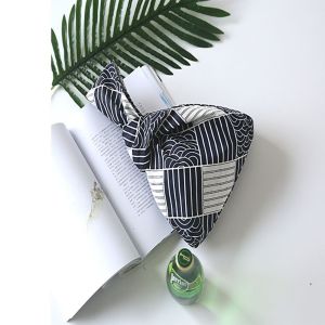 COSE Delicate Cotton Tote Coin Purse Key Bags Hand Bag Wrist Bags