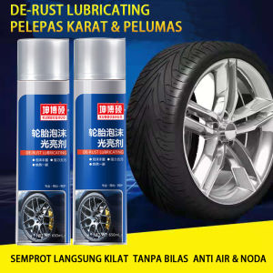 Pembersih Ban Busa Ajaib | Cuci Tanpa Gosok Noda Hilang Otomatis | Untuk Ban Mobil & Motor | Formula Cepat Kering & Anti Karat