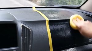 Car Plastic Restorer Auto Interior & Panel Renewal Wax Coating Agent Car Wax Car Wax Polish Nano Plastic Rubber Restorer Deep Black Color Reviver Formula Eco Friendly Odorless for Car Dashboards