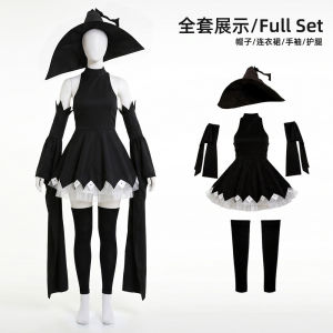 Soul Eater Blair Bryce  cos  Black Cat Witch Dress Full Set Anime Style  cosplay  Clothing