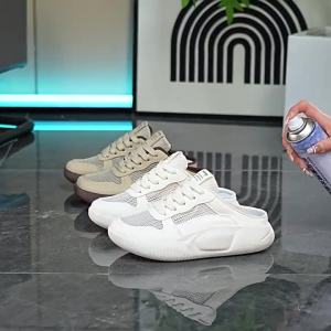 [Free Shipping] WomenS White Sneakers 2026 Summer New Collection Flat-Soled Comfortable Non-Slip Outdoor Slippers Versatile Casual Sneakers Model Q260
