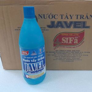 Nước Tẩy Quần Áo Javel 500ml nước giặt tẩy sạch khuẩn khử mùi hôi mọi vết bẩn cứng đầu