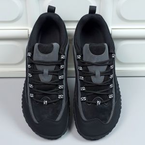 WuChu รองเท้าปีนเขาแบบรองเท้าใส่เดินกว้างสำหรับผู้ชายหรือผู้หญิงรองเท้า4E รองเท้าแบบเท้าเปล่าไม่ลื่นระบายอากาศได้ใช้ได้ทั้งชายและหญิงรองเท้าผ้าใบแฟชั่นกว้างขนาด37-48