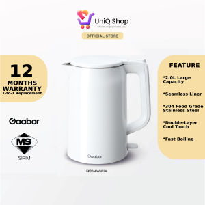 Cornell Double Wall Cordless Jug Kettle 1.7L | CJK-1700CS (SUS304 Stainless Steel Cerek)