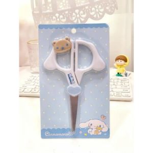 Sanrio Anime Cinnamoroll Stainless Steel Hand Scissors Kawaii Art Scissors School Stationery Diy Craft Tool Gift