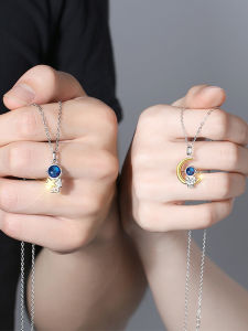 Silver 925 Couple Necklace: A Romantic Valentine Gift