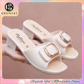 BRONSKI Sandals for women  2024 Korean New Fashion Women Sandals Flat Sandals Flat Slippers. 