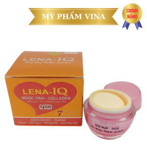 Kem Mụn LENA IQ Q26 - Giảm Thâm Nám Mờ Sẹo Dưỡng Trắng Làm Dịu Da 18g