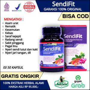 SendiFit Asli 100% Original Obat Saraf Kejepit Nyeri Sendi Nyeri Otot Asam Urat Rematik Kebas Kesemutan Sakit Kaki Sakit Paha Sakit Lutut Sakit Pinggang Sakit Leher Kaku Pegal Linu