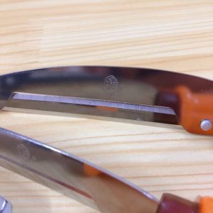 Dao bào hai lưỡi Thái dao gọt hai lưỡi chính hãng Thái Lan Cán Vàng - 22cm