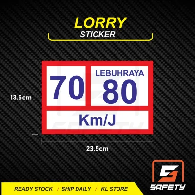 Lorry Sticker MOT SPAD A C T KA Spad 70/8080/90 sticker puspakom stiker lori