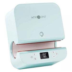 HTVRONT Tumbler Heat Press 2.9-3.2 Inch for Mugs Cups Glasses Even Heat Vivid Sublimation Beginners Crafters DIY Crafts