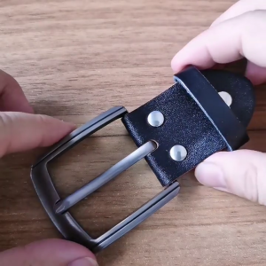 Punk Belt Buckles Metal Replacement for Fashion Men Single Prong Trend Classical Cool Replacement Buckle (Metal)