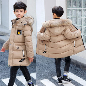 2024 Winter Clothing Boys 4 Keep Warm 5 Children 9 Coat 8 Teens 10 to 15 years old Thicker Cotton Winter Jacket -30 Degrees