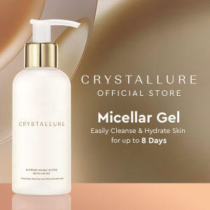 Crystallure Supreme Double Action Micellar Gel 150 ml - Pembersih Wajah