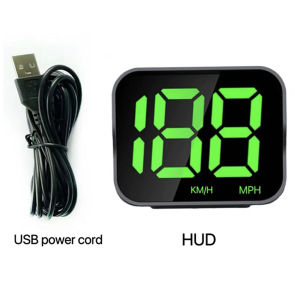 Universal Car Digital Speedometer Multifunctional Car GPS HUD Satellite Projector Motorcycle Meter Head Up Display for Auto Parts Vehicle