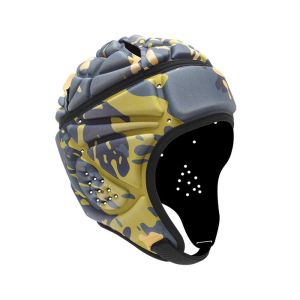 FEEZE EVA Soft Helmet Adjustable Head Protector Football Helmet Protective Shockproof Rugby Helmet Youth Protective Helmet