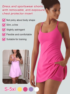 Dress Full of Energy Skirt Slimming Enhance the Curve of the Chest Fashion Loose Soft and Comfortable