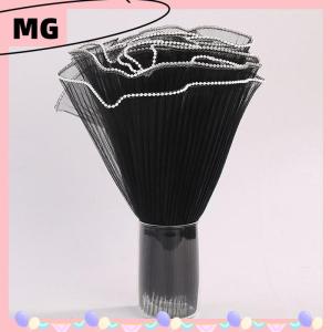 【Magical House】[New HOT FASHION] 28cmx1M Flower Wrapping Paper Wave Yarn Florist Bouquet Packaging Lace Mesh Florist Bouquet Gift Packaging Supplies