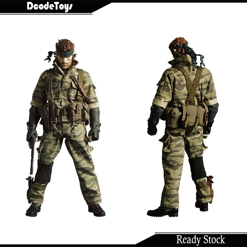 Tête 1/6 Pour Medicom RAH – Naked Snake (Solid Snake) – Zombie Face Camo – Parfait état