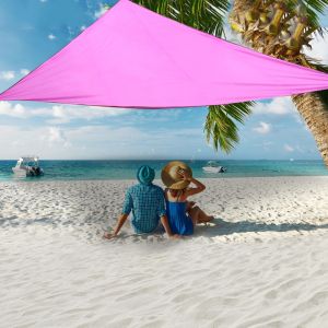 มีสต็อกพร้อมส่งจากไทย ผ้าใบบังแดด ผ้าใบกลางแจ้ง Sun Shade Sail น้ำหนักเบา แบบพกพา ง่ายต่อการใช้ Shelter ผ้าใบกันน้ำ