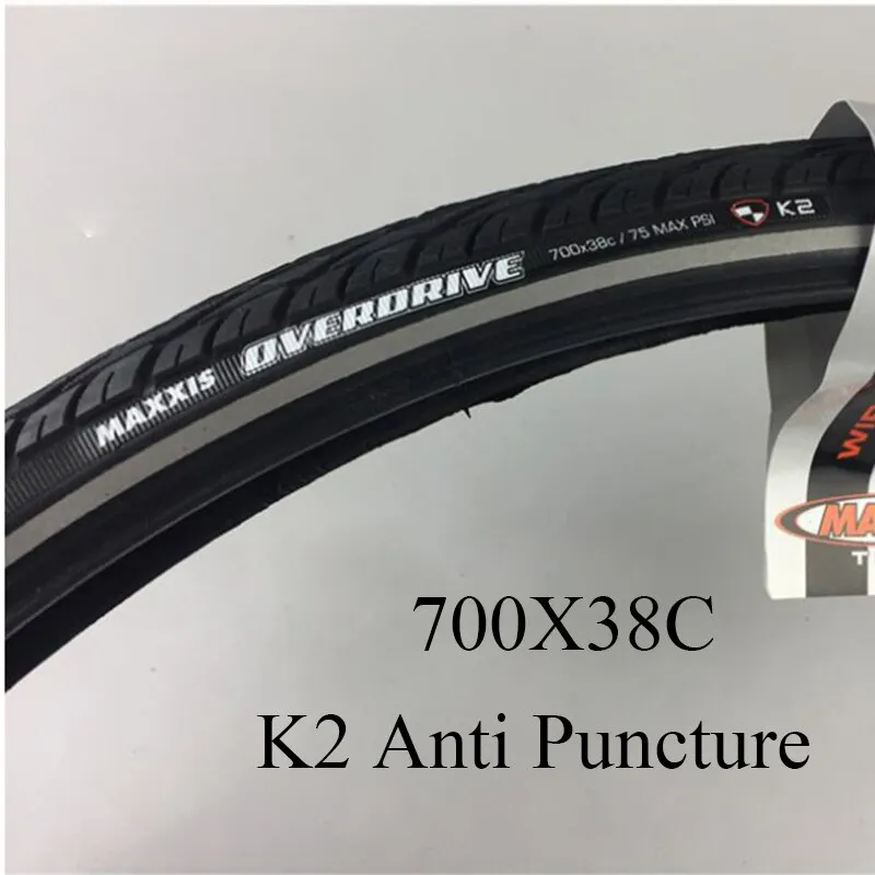 Free shipping】MAXXIS Overdrive Bicycle Tires 700x38C Road Bike