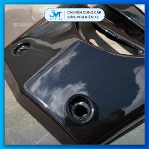 Sơn xịt Samurai H255 đen lấp lánh có nhũ màu bóng 400ml