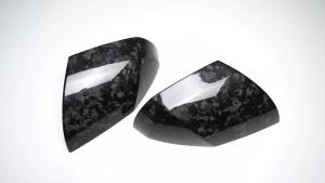 Cornerr For Hyundai Ioniq 5 NE 5 N SE 2022 2023 2024 2025 Carbon Fiber Car Side Wing Rear View Mirror Caps Adhesive Shells Cover Trim M2Y9R