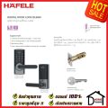 HAFELE ชุดล็อคประตูระบบดิจิตอล DL6500 / DIGITAL DOOR LOCK DL6500 สีเทาเข้ม 499.21.188 เฮเฟเล่ ของแท้ ประกันศูนย์. 