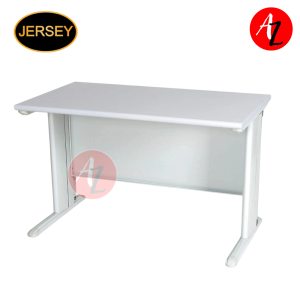 Jersey Clerical Table JS-MT01 Cold-Rolled Steel Plate Chipboard with Fire Proof Melamine Top