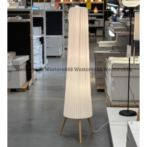 OKENSAND Lampu Lantai Dekorasi Ruangan Kayu Beech Standing Floor Lamp WEO IK1526
