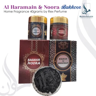 Bakhoor Al Haramain & Bakhoor Noora | Home Fragrances | Arabic Incense | Bakhoor Rex Perfume