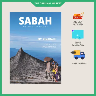 Malaysia Postcard - Gunung Kinabalu/ Sabah