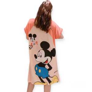 Baju Tidur Daster Spandek Jumbo Korea bb melar ke 90kgImport bahan melar Random Import warna Acak