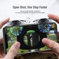 BlueWow CODM-PUBG Controller ,L1R1 Trigger Controller ,Gaming Trigger Sensitive Universal Transparent Bidirectional External PUBG Phone Gaming Fire Button For 8-10mm Thickness JS332. 