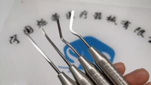 ชุดถอนฟันแบบยืดหยุ่น 1 ชิ้น เครื่องมือถอนฟัน ปลายไทเทเนียม เครื่องมือทันตกรรมปริทันต์