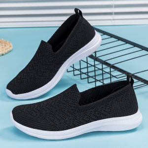 Womens shoes 2025 summer new sports shoes womens thin woven mesh casual sports shoes and walking shoes