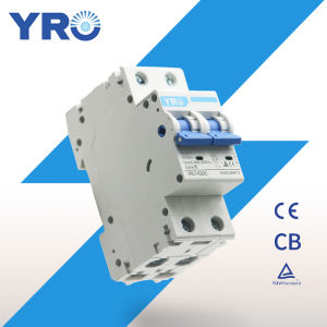 DC MCB 2P DC550V Solar Mini Circuit Breaker 16A 20A 25A 32A 40A 50A 63A for Photovoltaic PV System YRL7-63DC