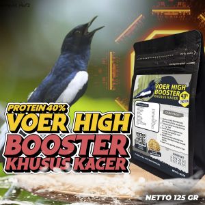 MAKANAN BURUNG KACER JUARA LOMBA | VOER BURUNG KACER JUARA LOMBA | EKSTRAK ULAT HONGKONG | PAKAN JUARA LOMBA | VOER GACOR SEHARIAN | MAKANAN BURUNG JUARA LOMBA | VOER HIGH BOOSTER PROTEIN 40% ( KHUSUS KACER ) 125 GR