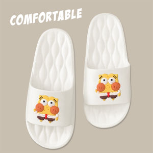 รองเท้าแตะแฟชั่นน่ารักๆ รองเท้าแตะสวมใส่สบายเท้า น้ำหนักเบา ลายน้องการ์ตูนน่ารักๆ