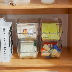 20PCS Coffee Capsule and candy Storage Box Acrylic Tea Bag Organizer Rack Desktop Tea Display Rack