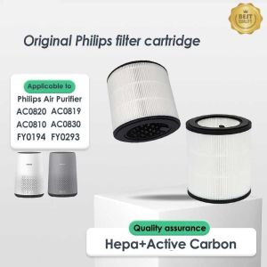 Replacement Filter Compatible Philips FY0194 FY0293 AC0820 AC0810 AC0819 AC0830 HEPA&Active Carbon