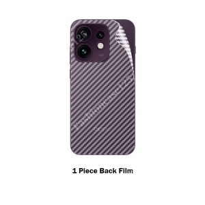 For OPPO Reno 16Pro Back Carbon Fiber Film For OPPO Reno16 Pro Reno 16F 16Pro 5G 2026 Soft Film Protector Clear Transparent Full Cover Scratch Resistant Screen Protective Sticker