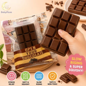 Chocolate Squishy Toy Slow Rising Stress Relief Fidget Cute Desk Decor Gift Girls Teens