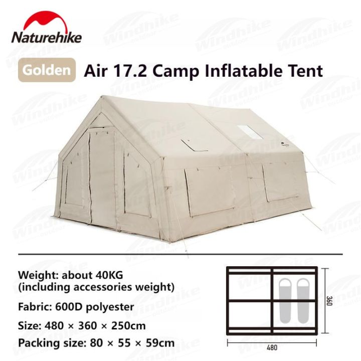 Naturehike%20AIR%20Series%2017.2%20Camp%20Inflatable%20Tent%20Luxury%20Extra%20Large%2017.2m%C2%B2%20Air%20Inflatable%20Waterproof%20Breathable%20Outdoor%201%20Bedroom%201%20Living%20Room%20-%20Image%209