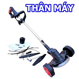 Máy cắt cỏ dùng pin Nhật Bản Kapusi có bánh xe chuyên dụng cho thợ làm vườn bao khỏe bao bền