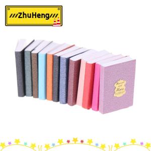 zhuheng 12 Cái Bộ 1:12 Dollhouse thu nhỏ cuốn sách mô hình máy tính xách tay búp bê nhà nghiên cứu trang trí nội thất